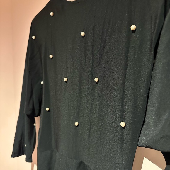 Betsy & Adam classic vintage 80s Pearl Dress - Picture 3 of 7